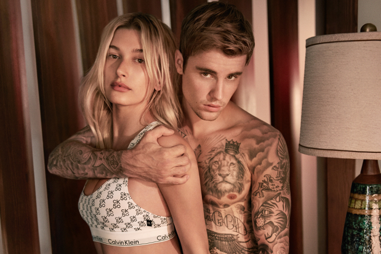 Justin Bieber & Hailey Baldwin Calvin Klein Campaign 2019