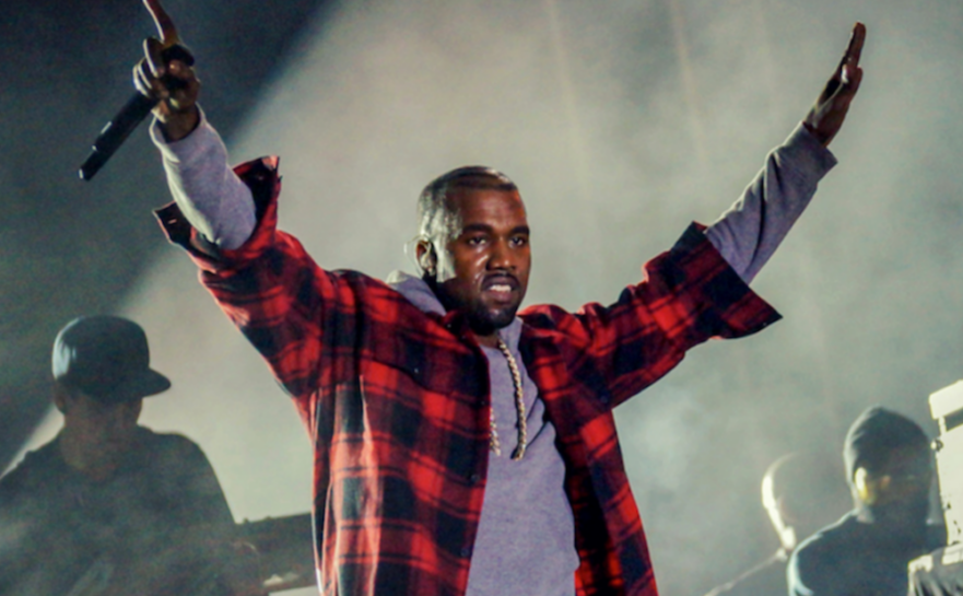 Kanye West stopper med banning