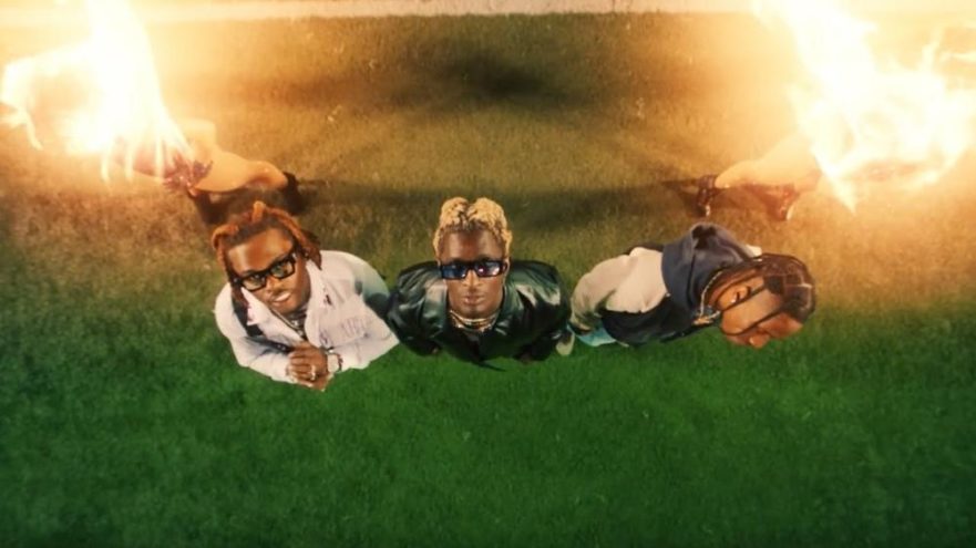 Yung Thug ute med "Hot" Musikkvideo ft. Travis Scott og Gunna